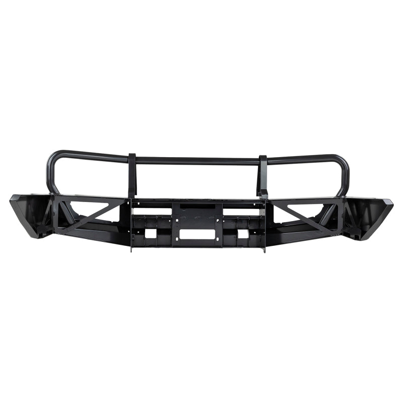ARB Deluxe Winch Bull Bar — winch cradle and recovery point detail