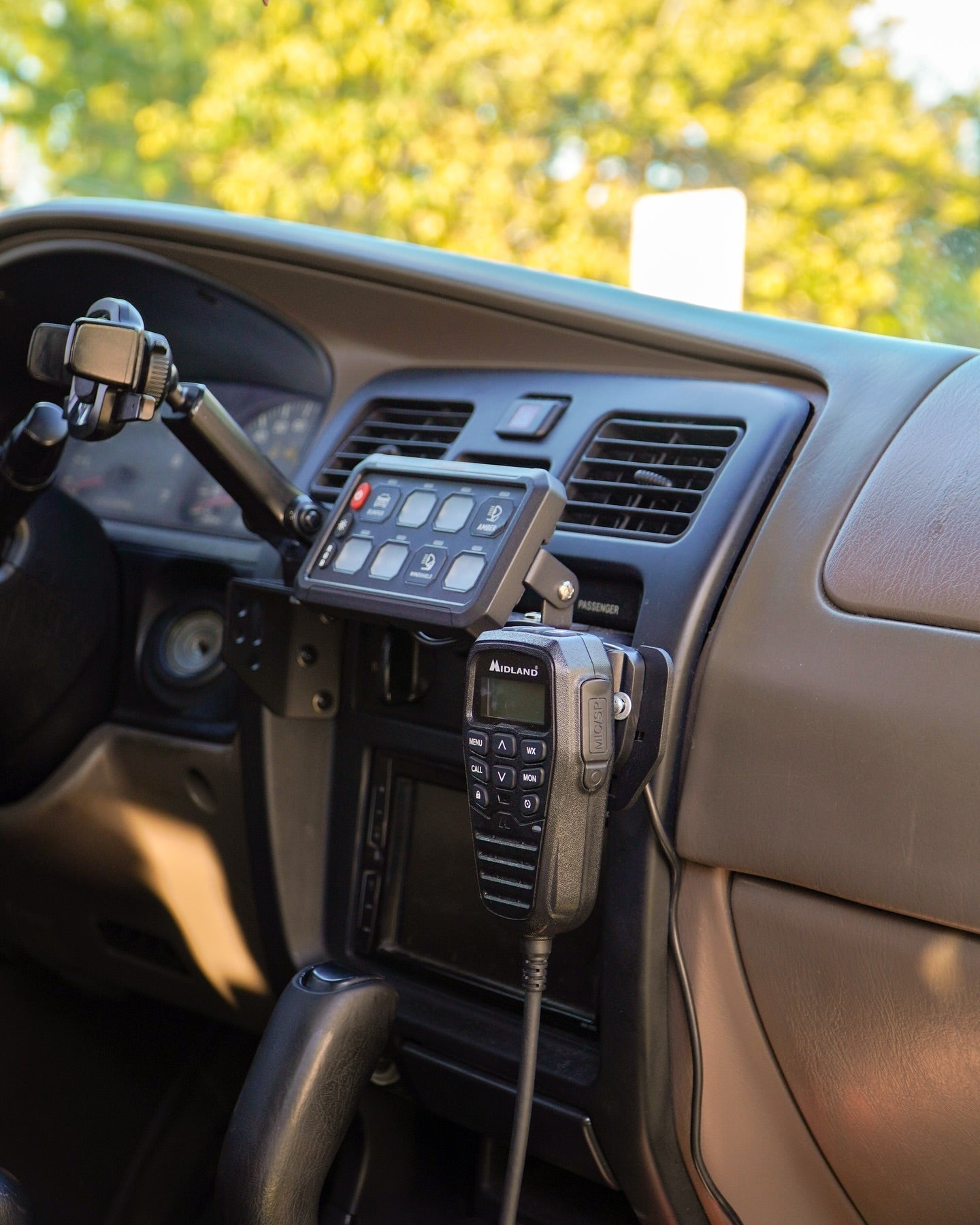 3rd Gen 4Runner Phone Dash Mount | Modular Accessory Mount (MAM) | (1996-2002)