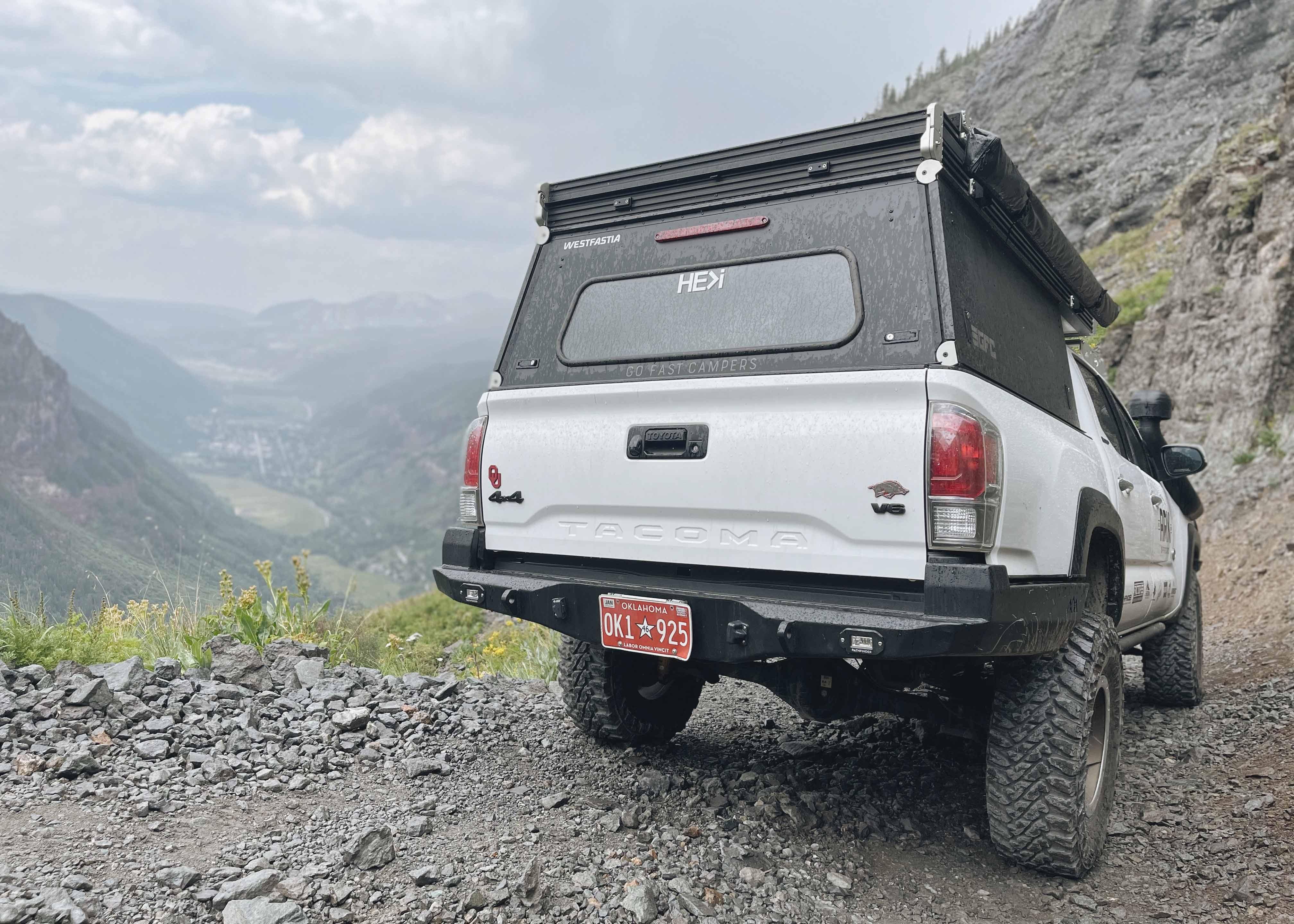 Hi-Lite Overland Toyota Tacoma Rear Bumper 3rd Gen (2016-2023)