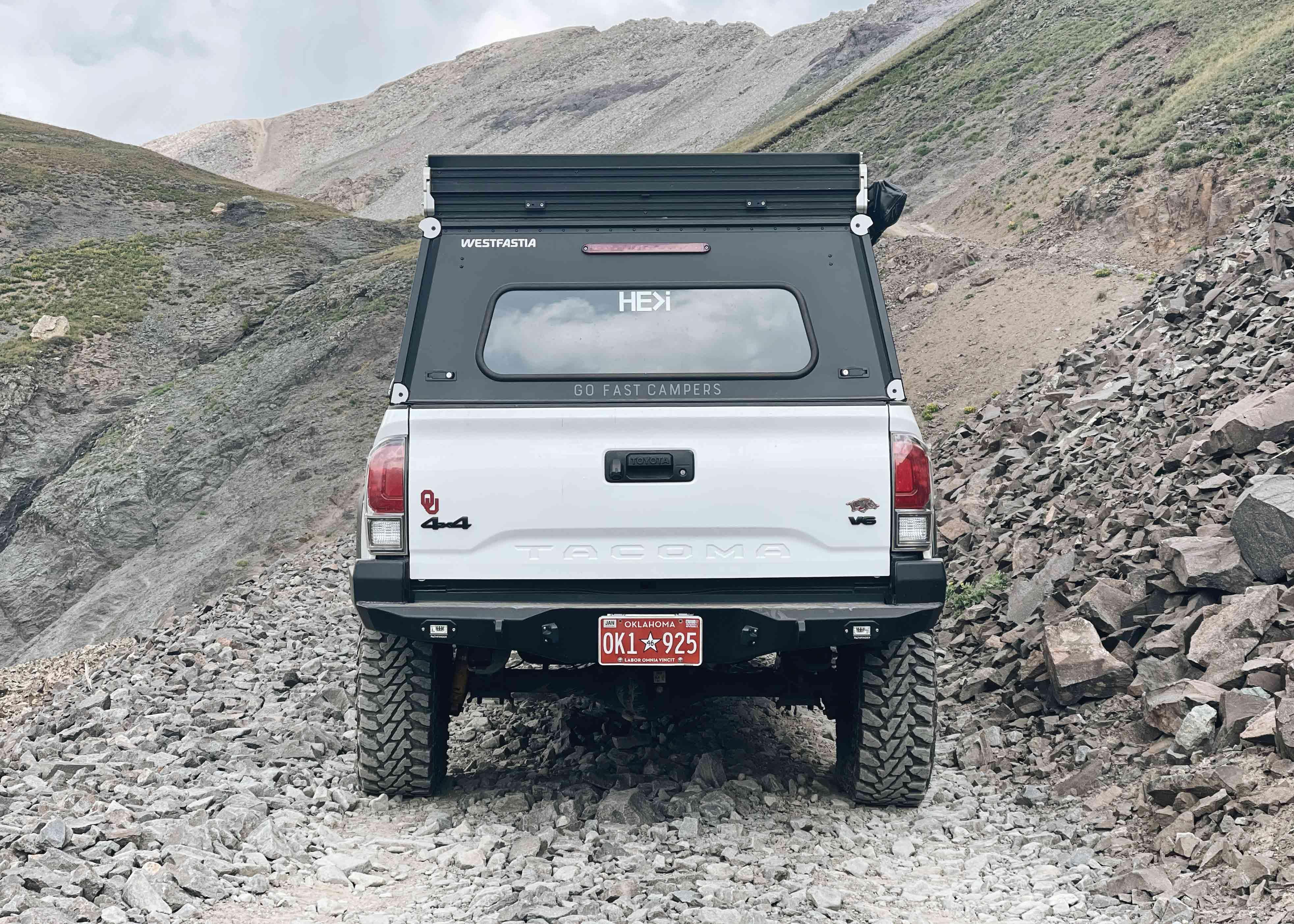 Hi-Lite Overland Toyota Tacoma Rear Bumper 3rd Gen (2016-2023)