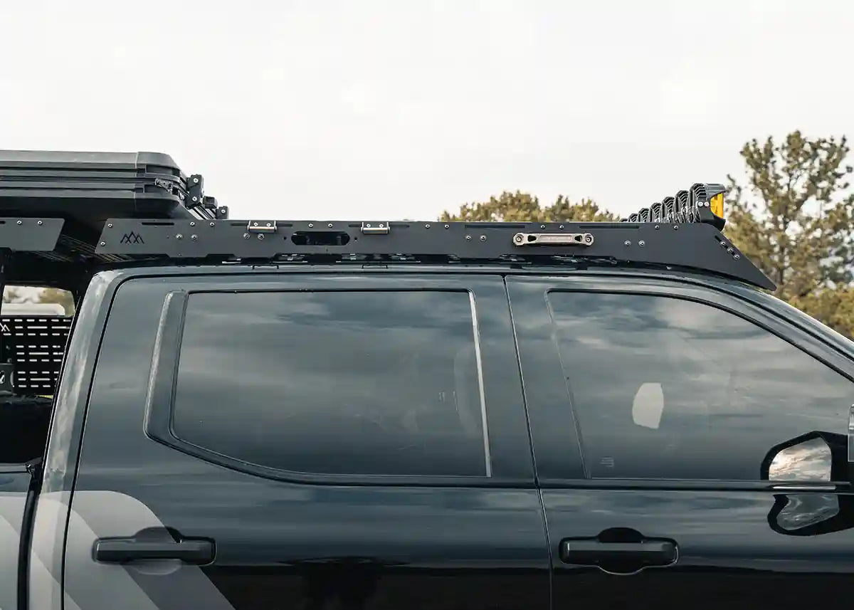 DRIFTR Toyota Tundra roof rack, side profile view