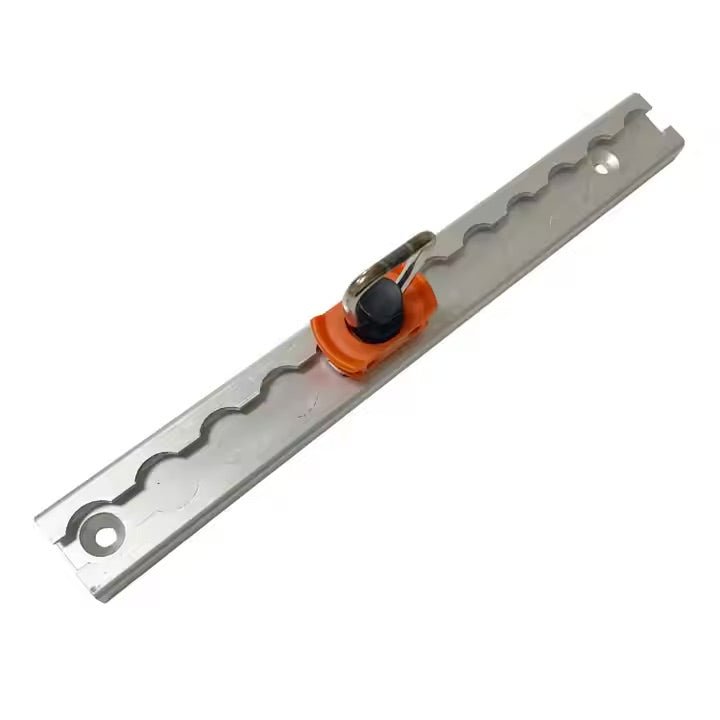 DVA L-Track Tie Down O-Ring Fitting, Orange, 4-Pack