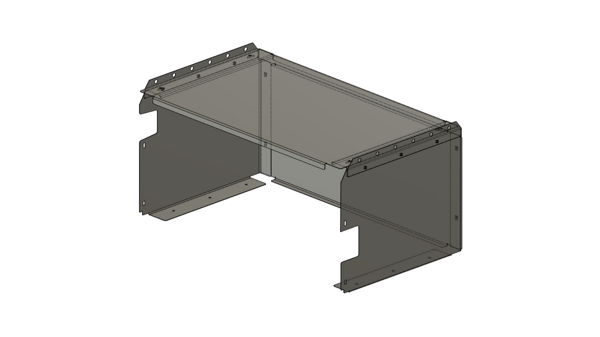 Rendering of the LJ Ridgeback Basic enclosure