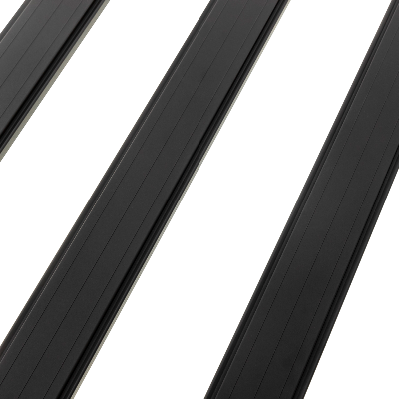 ARB BASE Rack 61x51 Mount Kit & Deflector — side profile view