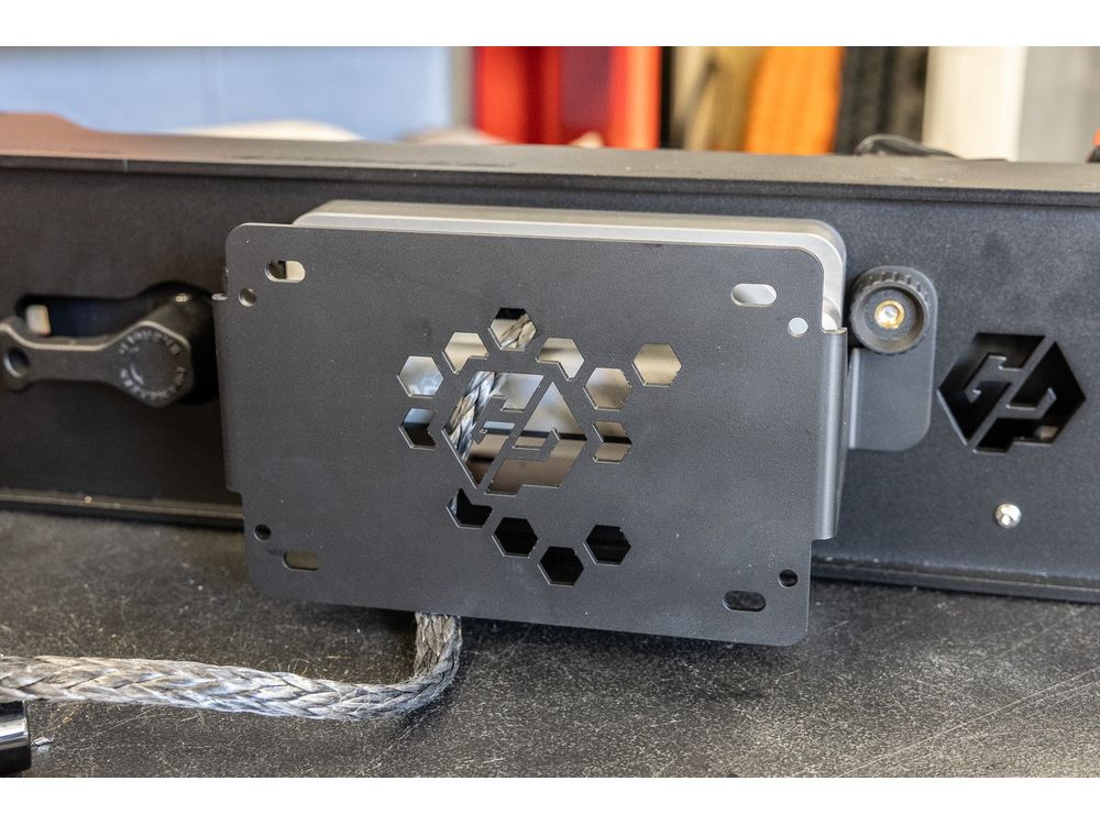 GP Ineos Grenadier Winch Front License Plate Mount