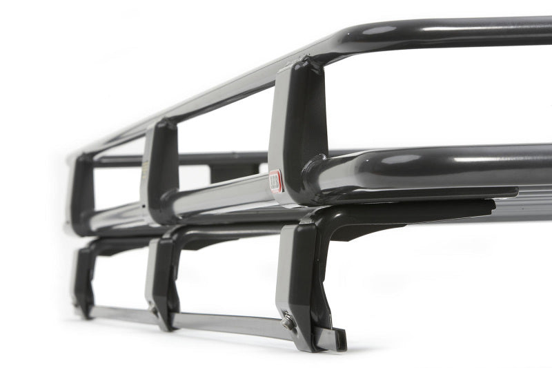 ARB roof rack corner joint and round steel tube construction