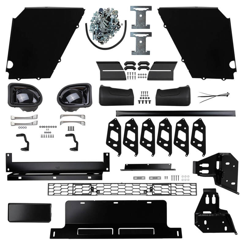 ARB Summit MKII bull bar for Isuzu MU-X — straight-on front view