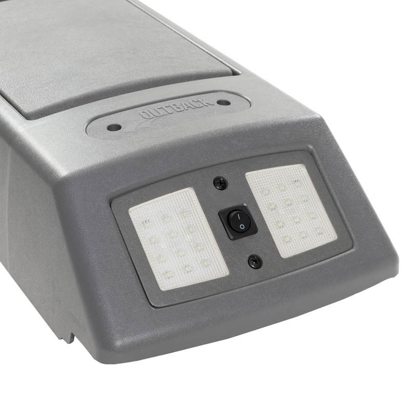 ARB roof console interior light and switch detail