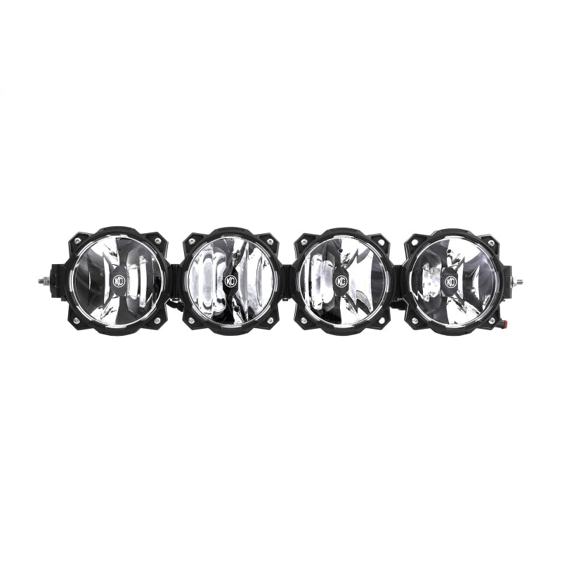 KC HiLiTES Pro6 Gravity LED 26" 4-Light 80W Combo Beam Light Bar (No Mount), close-up