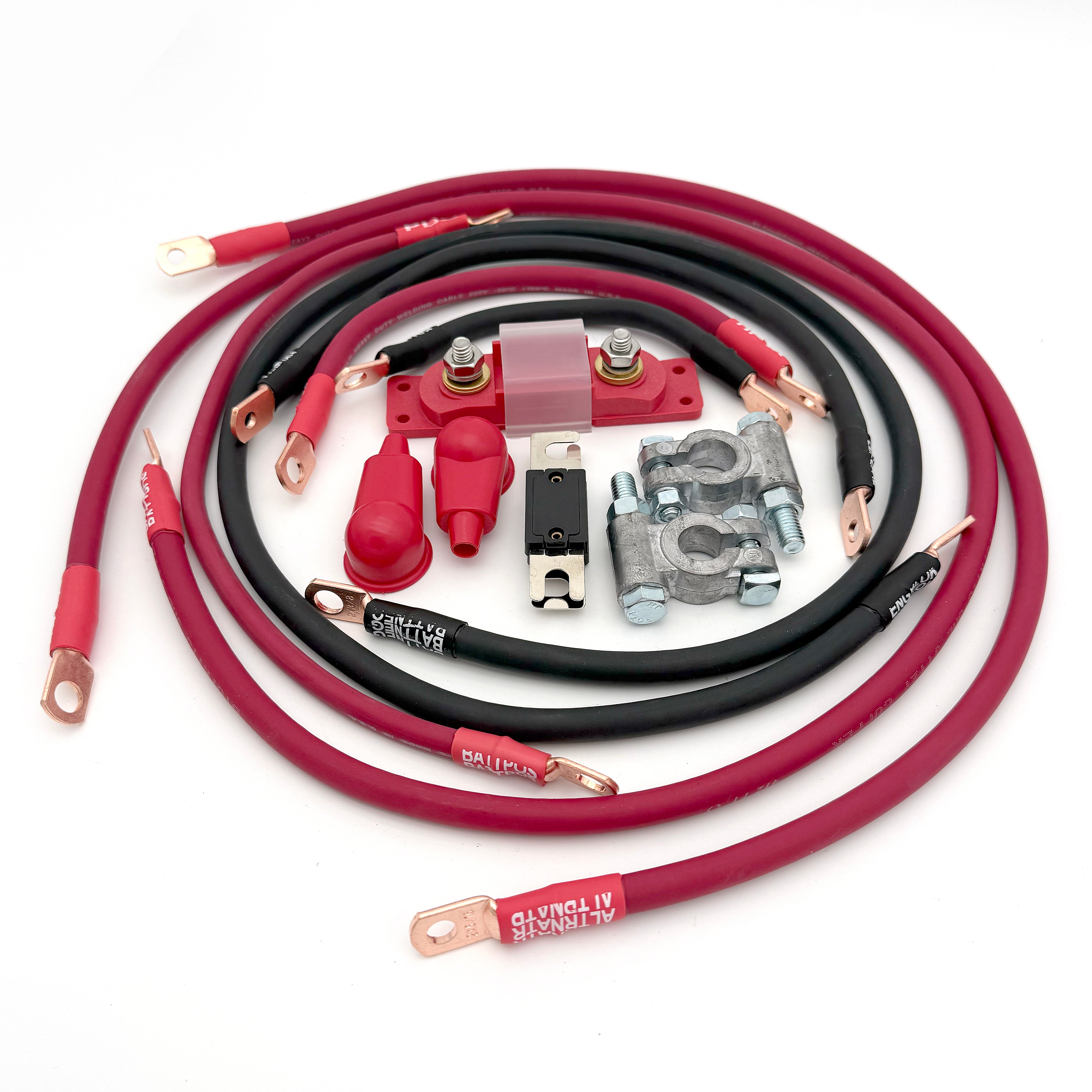 Toyota 4Runner Big 7 Battery Cable Kit (Gen 2 - 1990-1995)