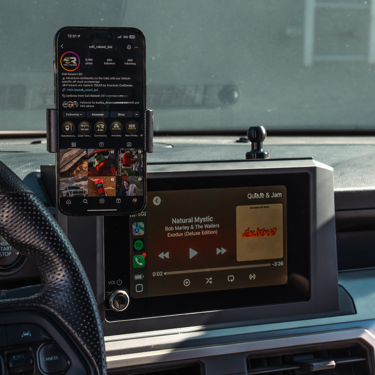 Dash Mount For 2024+ Toyota Tacoma