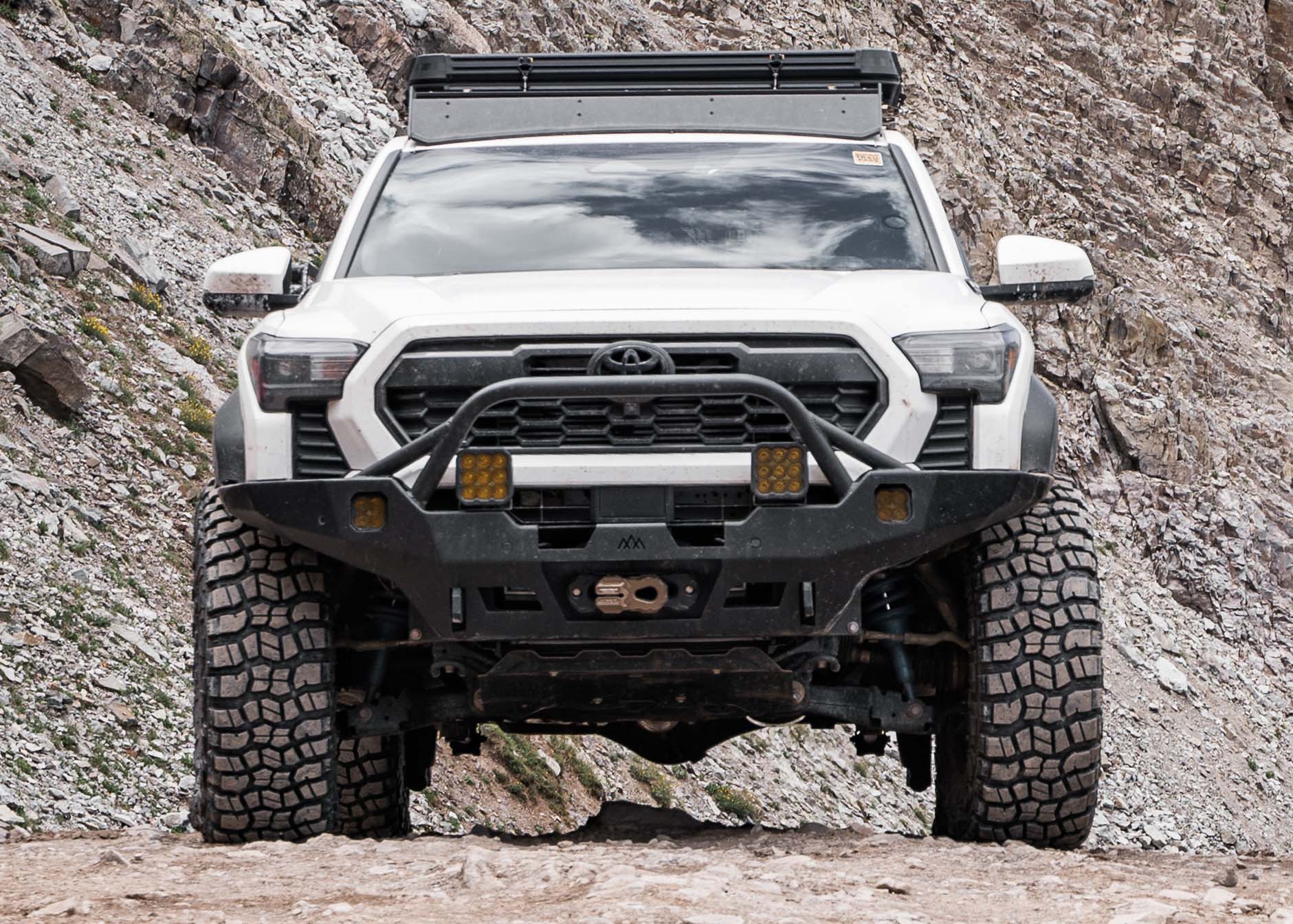 Hi-Lite Overland Toyota Tacoma Front Bumper 4th Gen (2024-2025) [Prerunner Bull Bar]