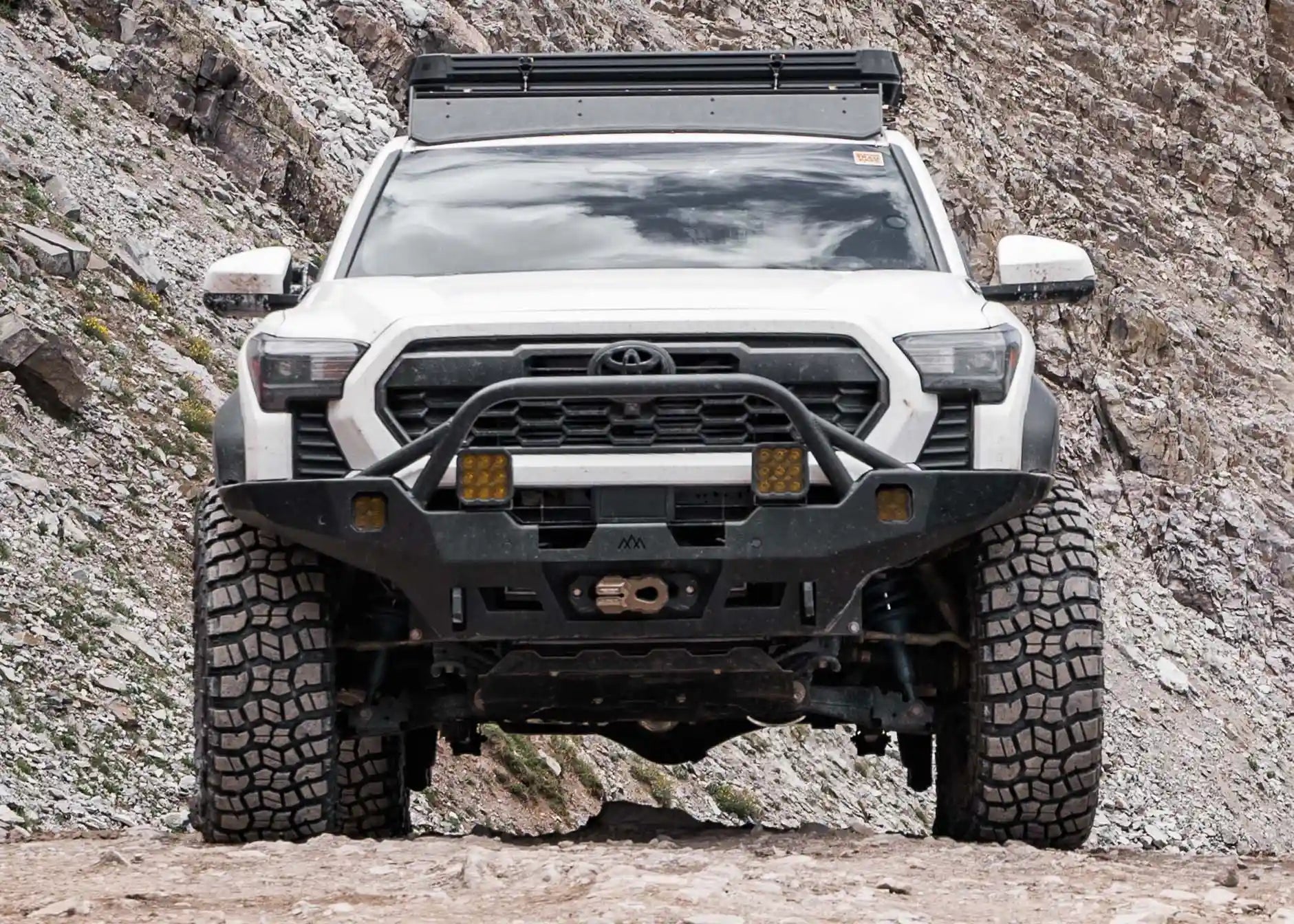 Hi-Lite Overland Toyota Tacoma Front Bumper 4th Gen (2024-2025) [Prerunner Bull Bar]