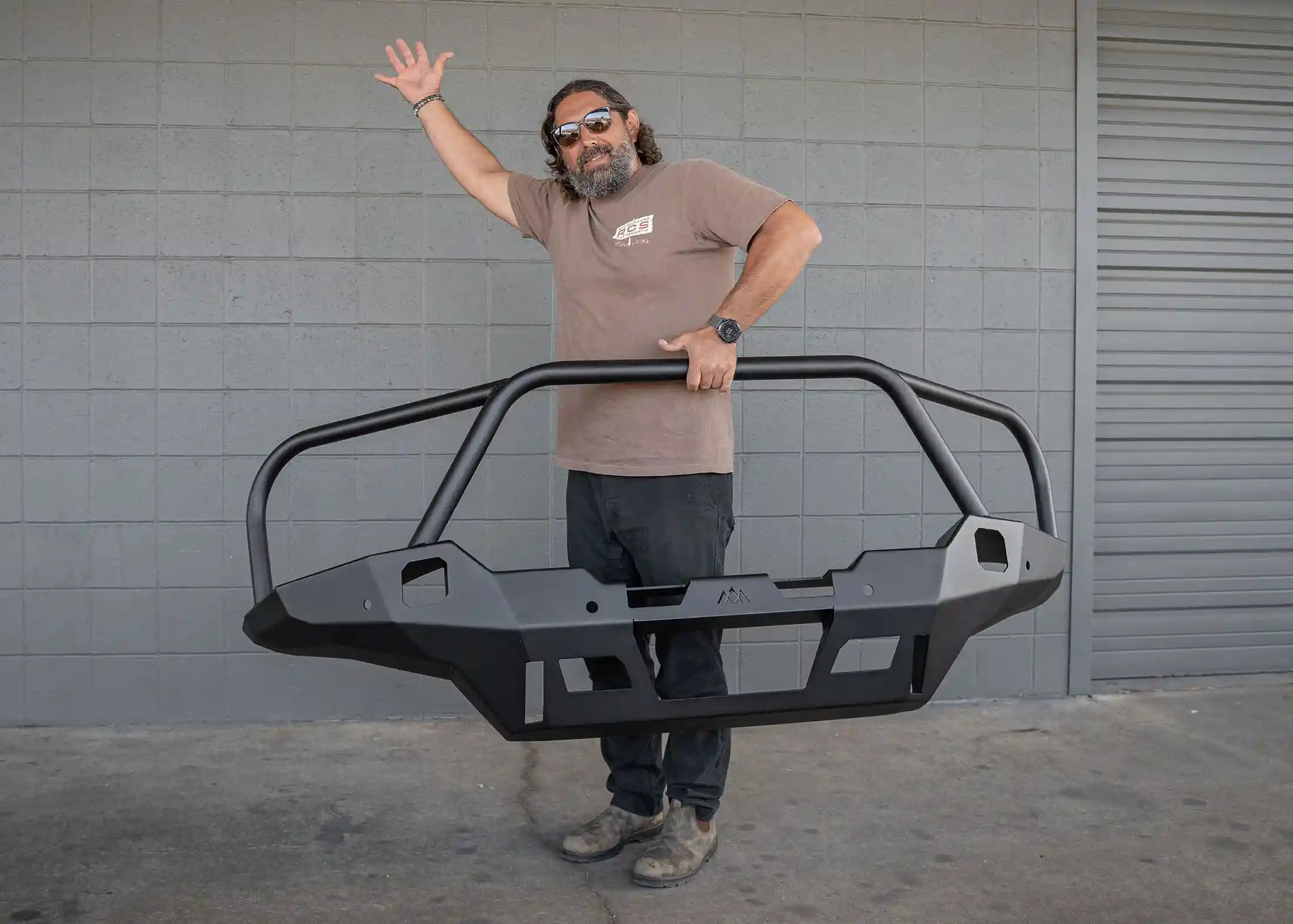 Hi-Lite Overland Toyota Tacoma Front Bumper 4th Gen (2024-2025) [Bull Bar]