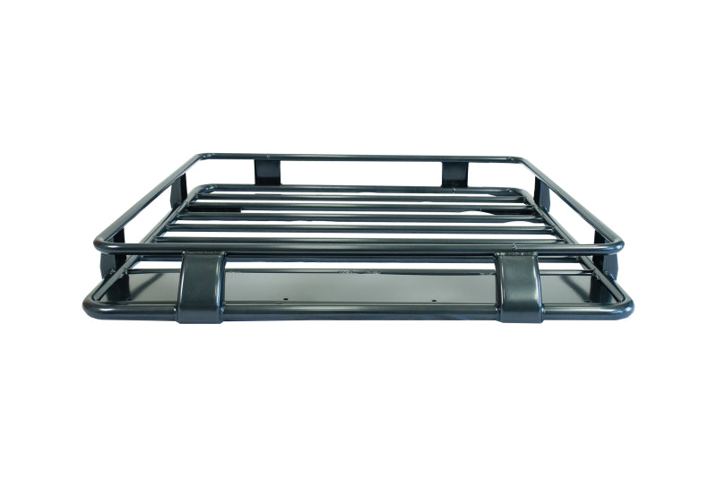 ARB 52x44 steel roof rack cage — Millennium grey powder coat finish