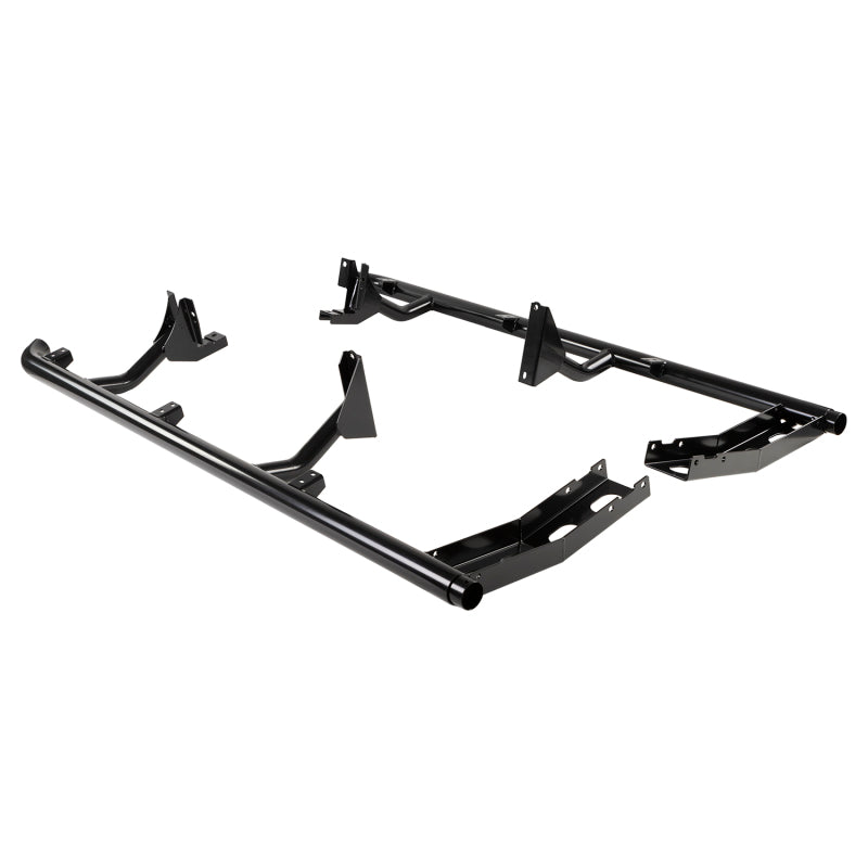 ARB Summit Hilux Dual Cab Step Section — black finish detail