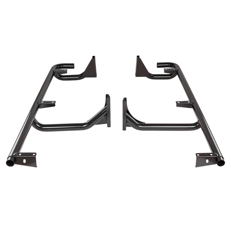 ARB Deluxe side rail and step with floor for Land Cruiser 80 Series — integrated step and floor detail