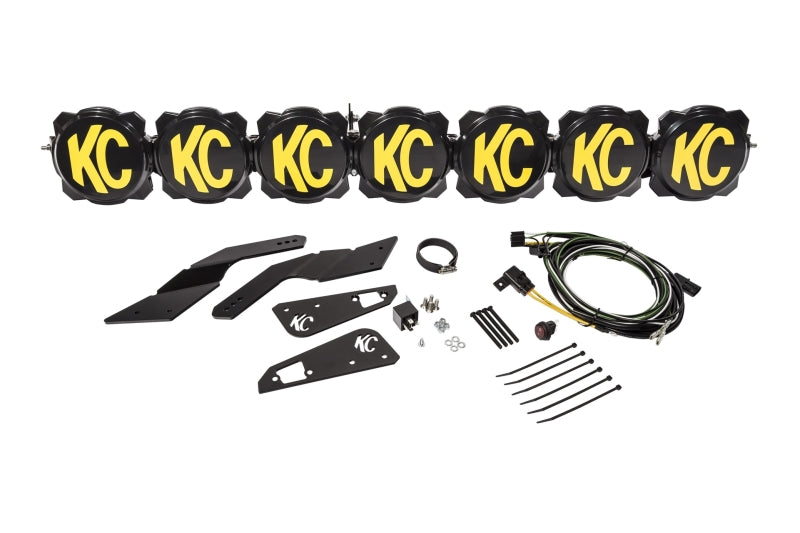 KC HiLiTES Pro6 LED Light Bar Mounting Bracket Set for Can-Am Maverick X3