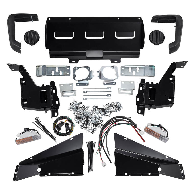 ARB Deluxe bull bar for Land Rover LR3 — OE fog light provision detail