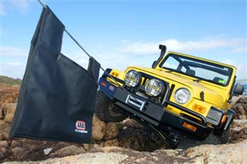 ARB Jeep Wrangler TJ bull bar — front three-quarter view