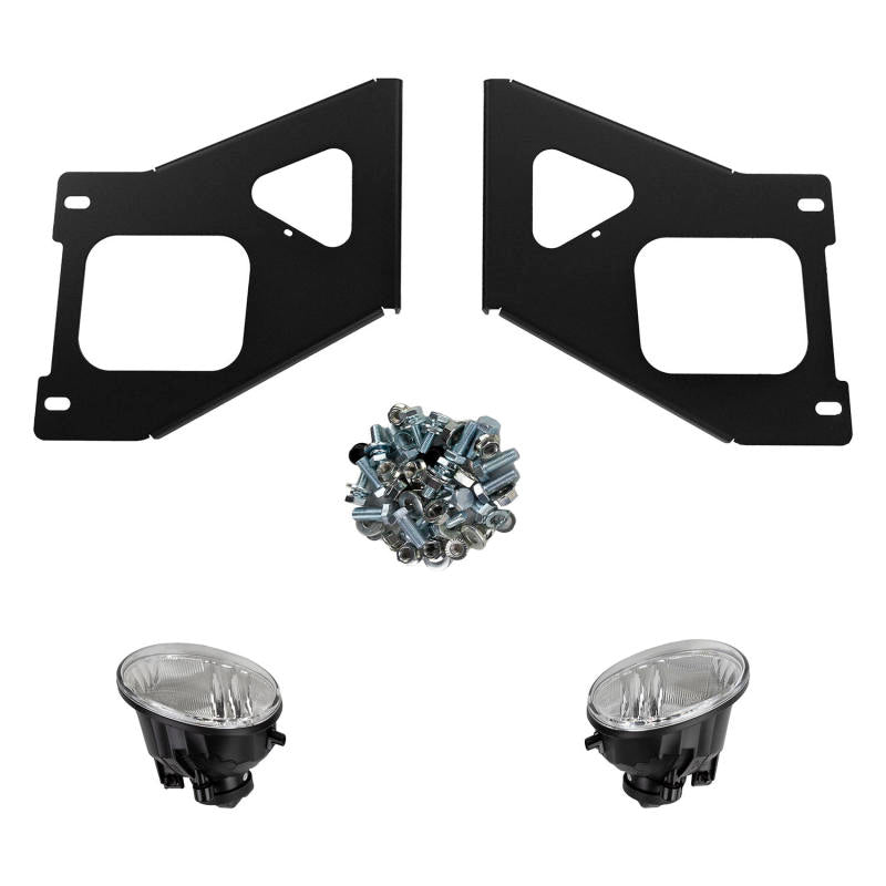 ARB Sahara Bar LH and RH wings textured black for RAM 2500/3500 HD — mounting detail, image 4