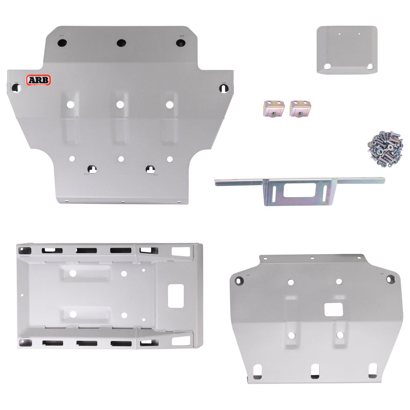 ARB Under Vehicle Protection for 2012+ Isuzu D-Max (auto) — steel underbody armour, image 2