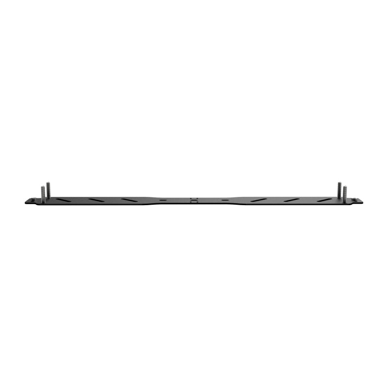 KC HiLiTES Platform One BLOX Solar Panel Roof Rack Mount, shown with included parts