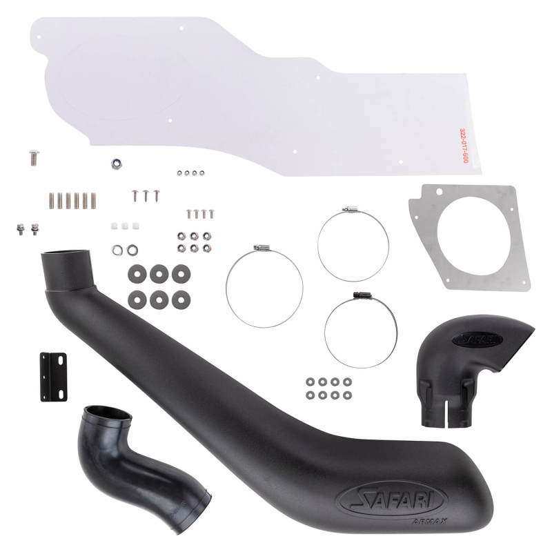 ARB Safari ARMAX snorkel high-flow ducting profile