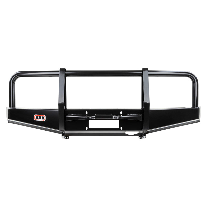 ARB Deluxe winch bull bar on a 2-door Suzuki Sidekick, front view