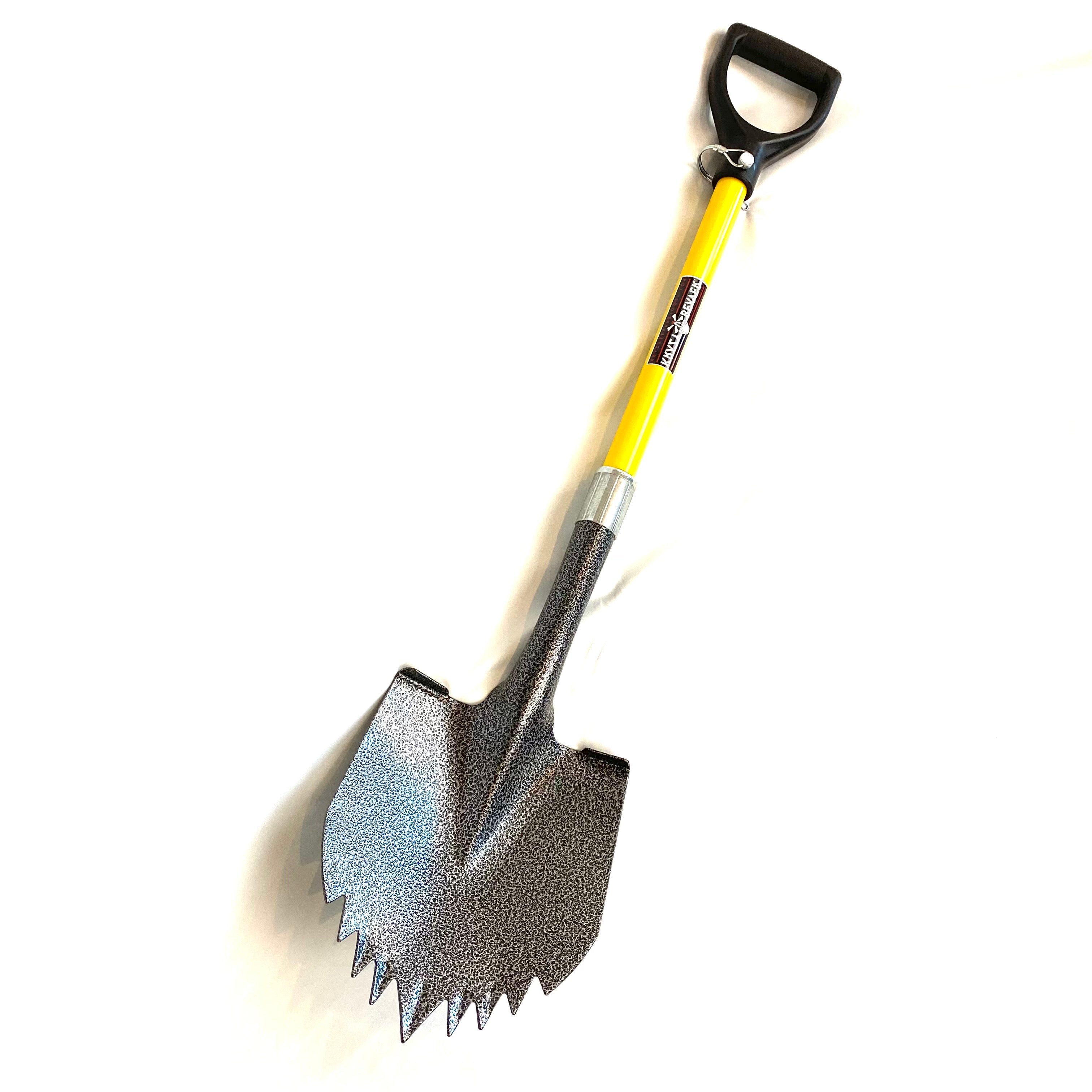 Krazy Beaver Shovel (Silver Vein / Yellow Handle 45639)  Recovery Gear, Camping gear, Shovel, Camping Krazy Beaver Tools- Overland Kitted