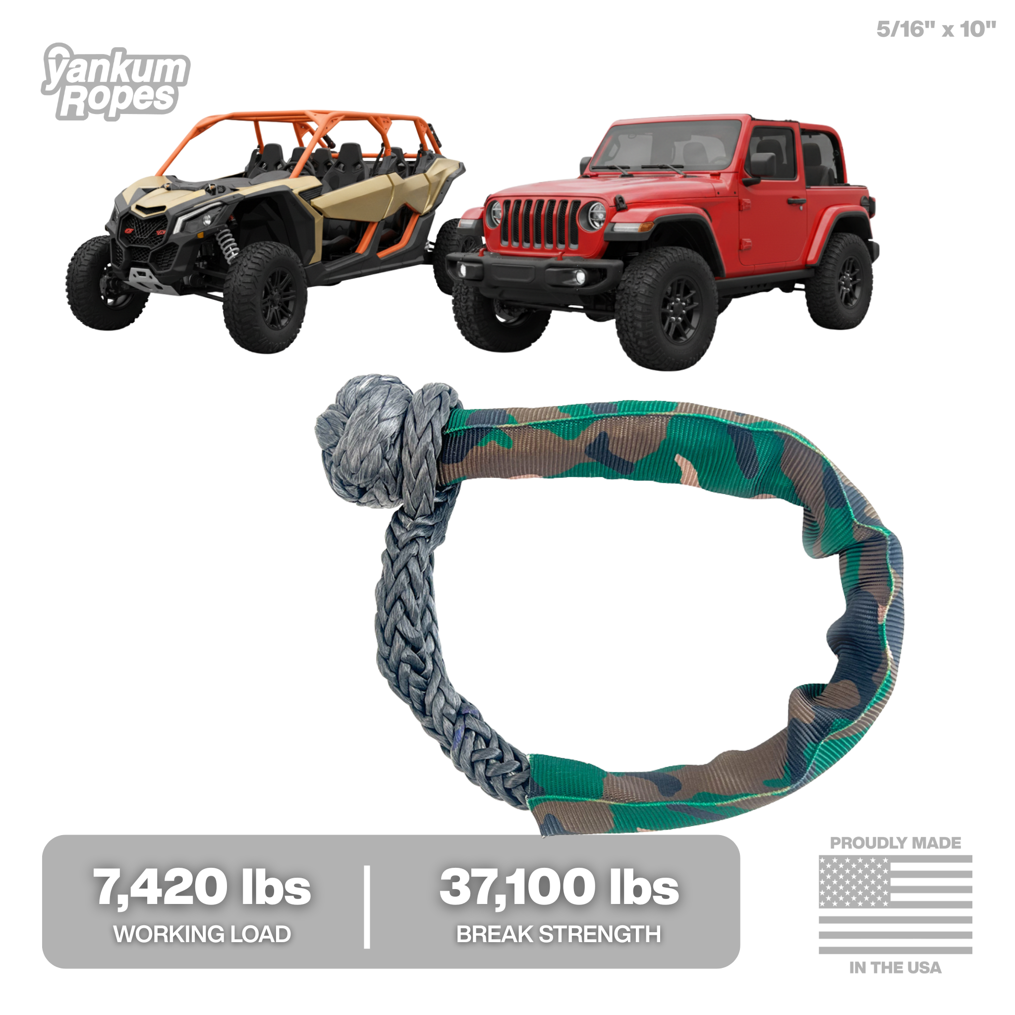 5/16" Soft Shackle