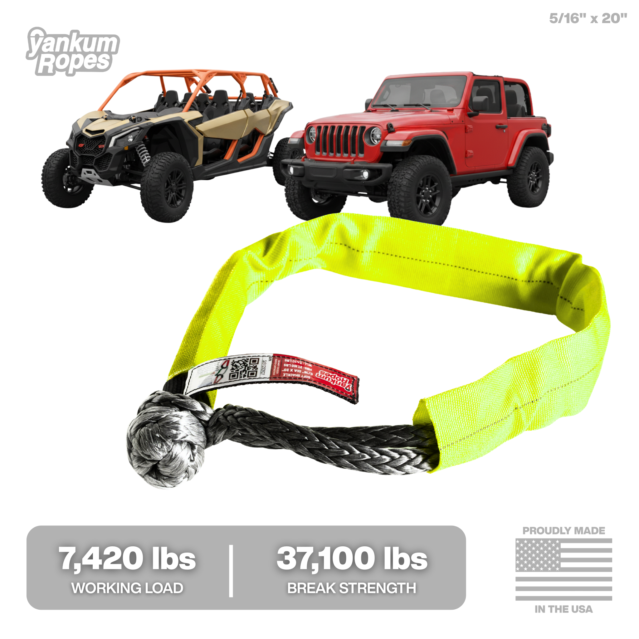 "Double Loop" Soft Shackle