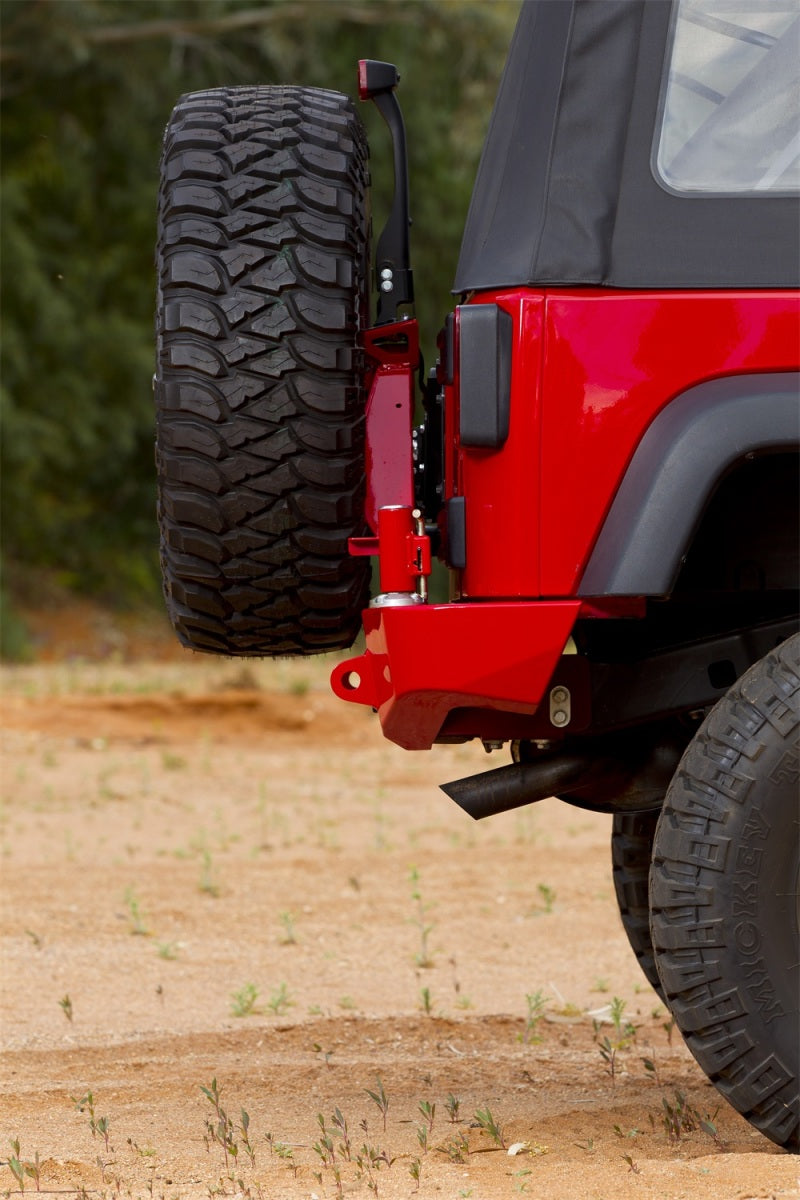 ARB swing-away spare tire carrier for Jeep Wrangler TJ/YJ