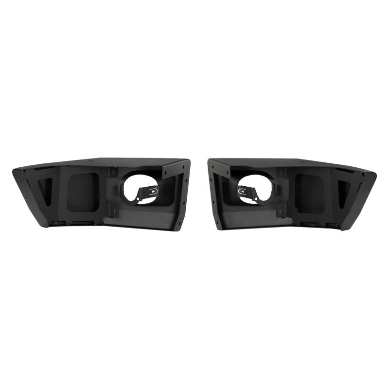 ARB Sahara Bar LH and RH wings textured black for RAM 2500/3500 HD — profile view, image 2