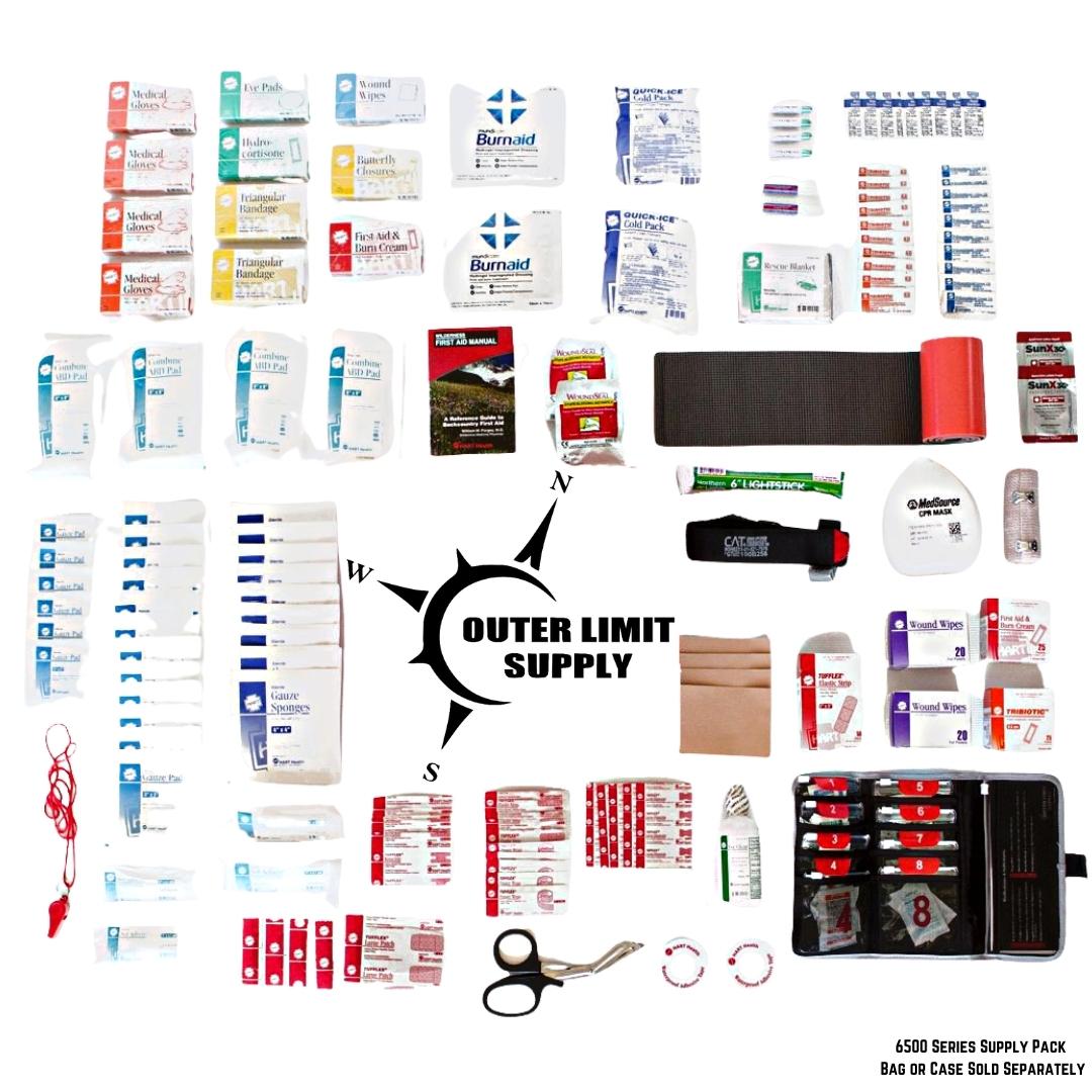 Outer Limit Supply 6500 Series MedKit refill pack, medical supplies