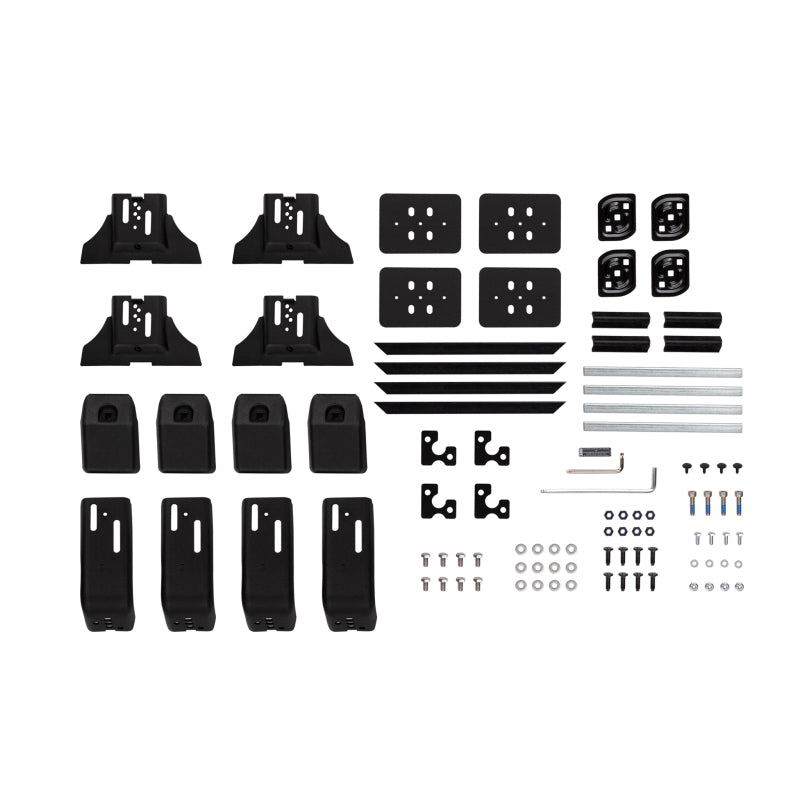 ARB BASE Rack H1 gutter mount kit 4-leg — gutter clamp foot detail