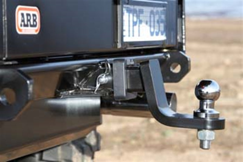 ARB Wrangler TJ rear bar — corner wrap protection