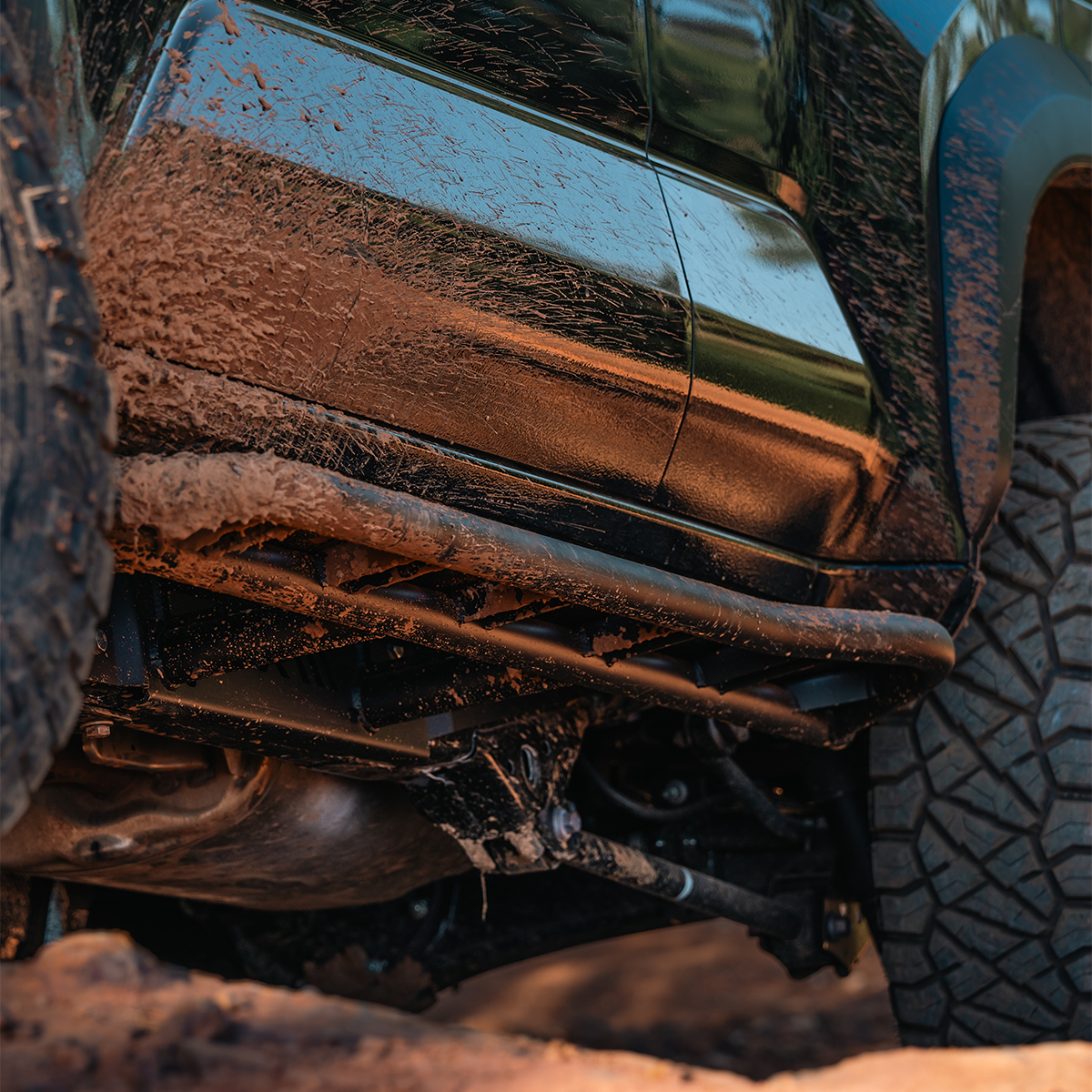 Step Edition Rock Sliders For 2024+ Toyota Land Cruiser