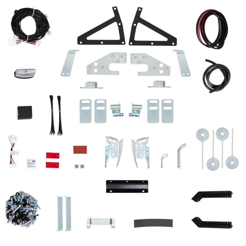 ARB Land Cruiser 200 Series rear bar — finish and mounting hardware