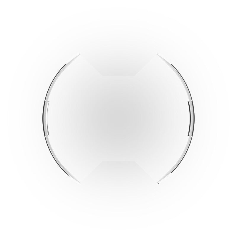 KC HiLiTES SlimLite 8in. LED Light Shield - Clear