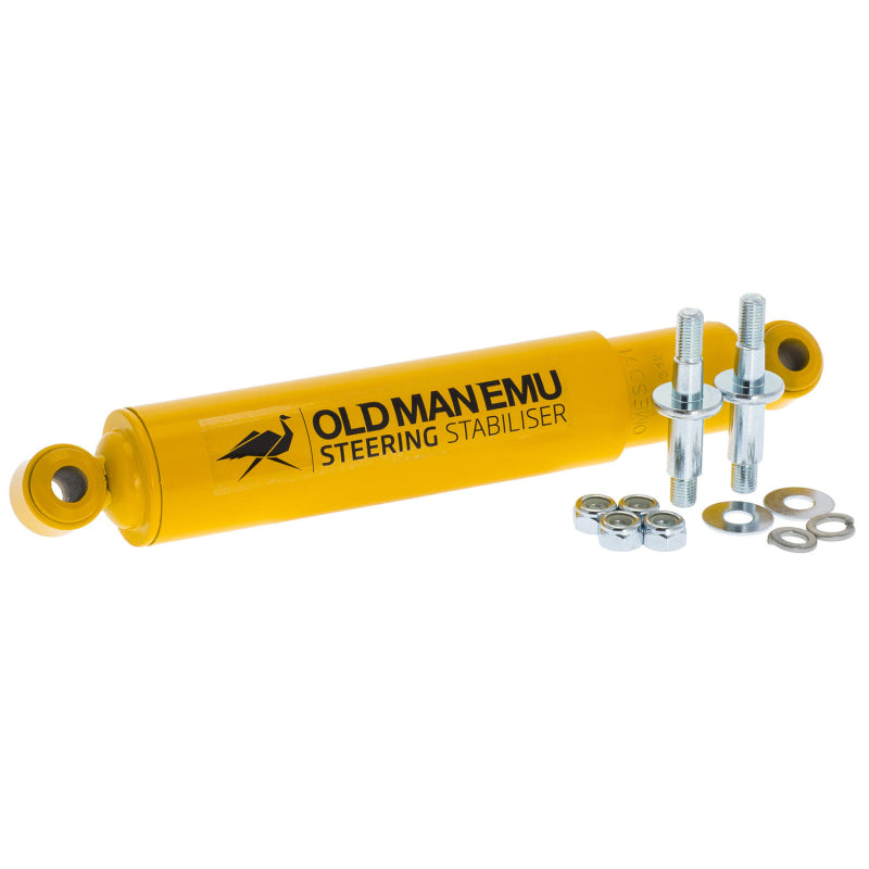 OME steering damper, alternate view of body