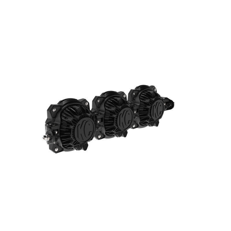 KC HiLiTES Gravity Titan LED Light Bar - 20in. (3-Light), side view