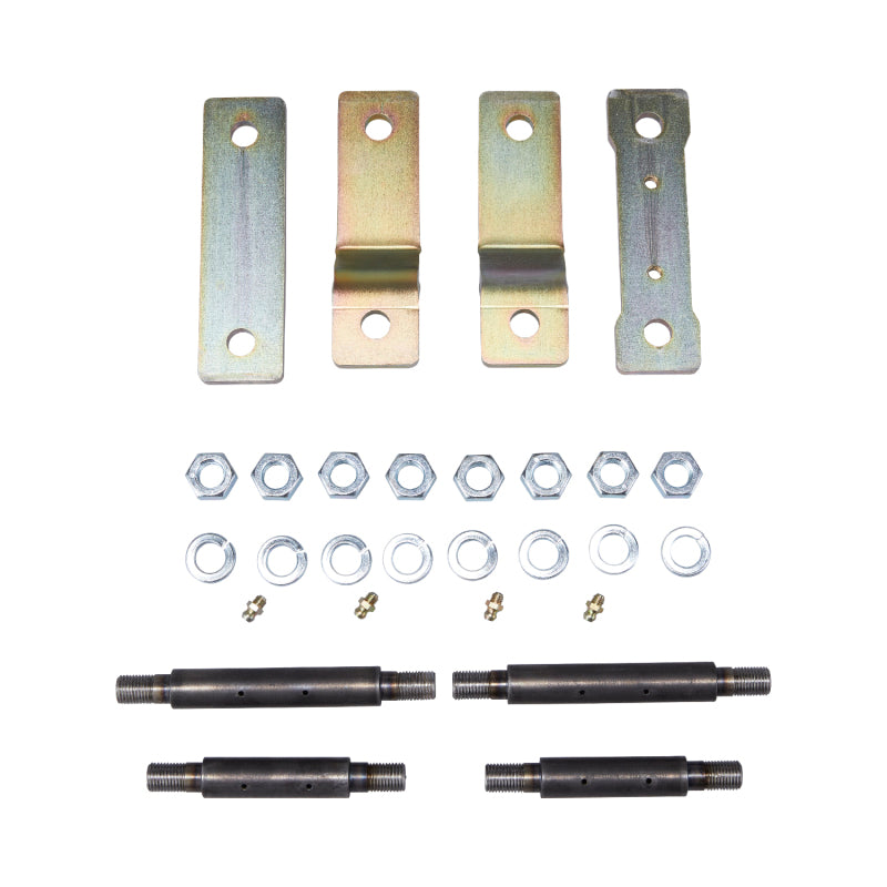 ARB Old Man Emu Rear Greasable Shackle Kit OMEGS25 — zinc-plated side plate detail