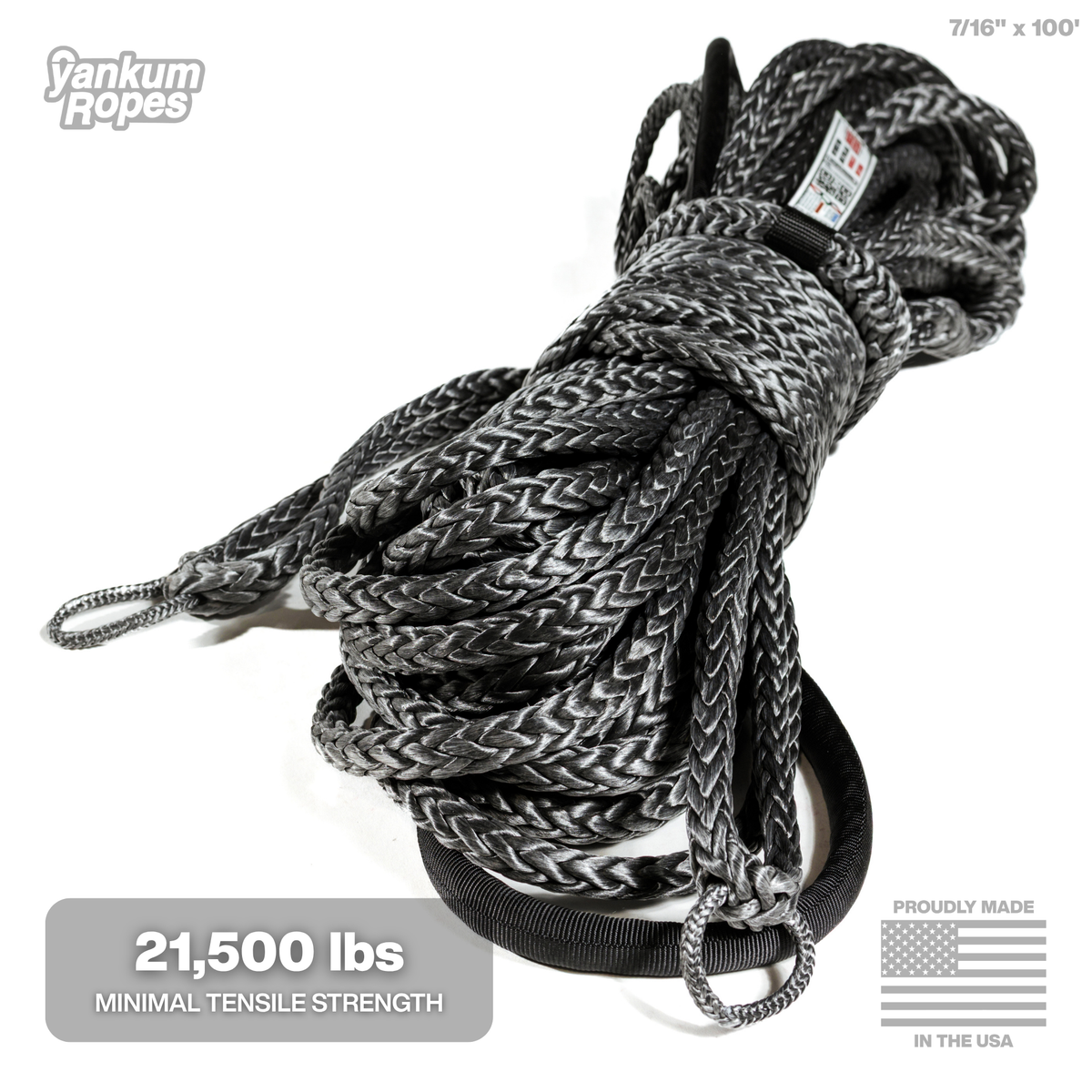 7/16" Synthetic Winch Line