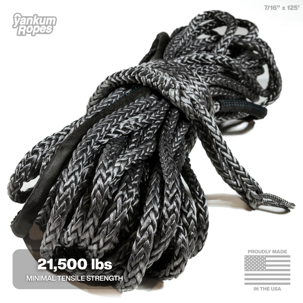 7/16" Synthetic Winch Line
