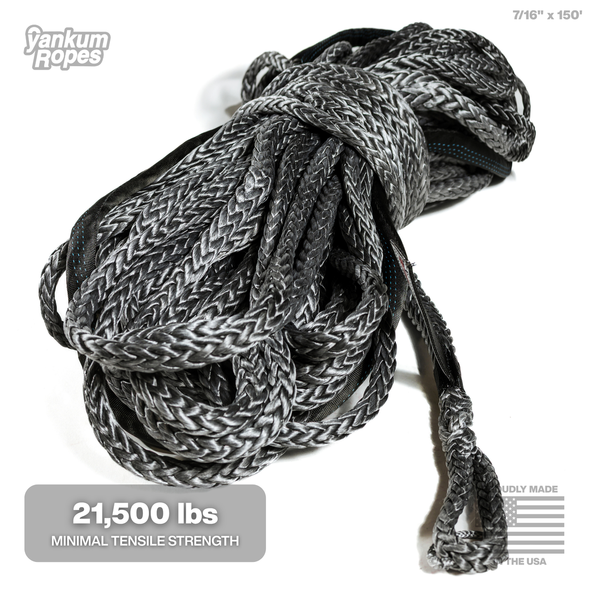 7/16" Synthetic Winch Line