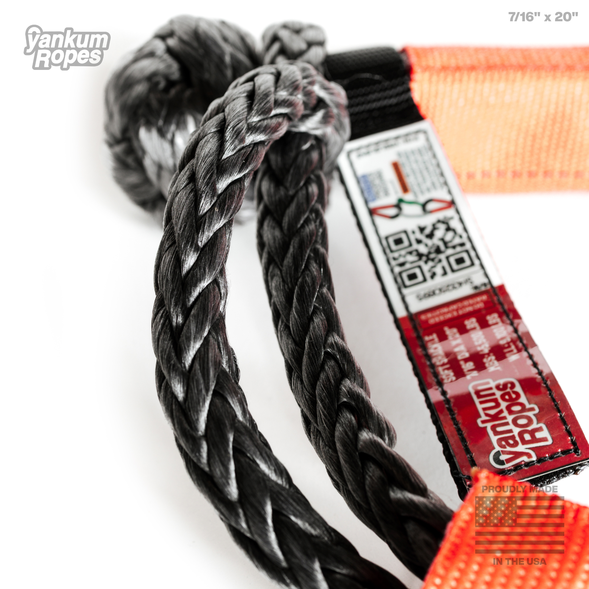 7/16" "Double Loop" Soft Shackle