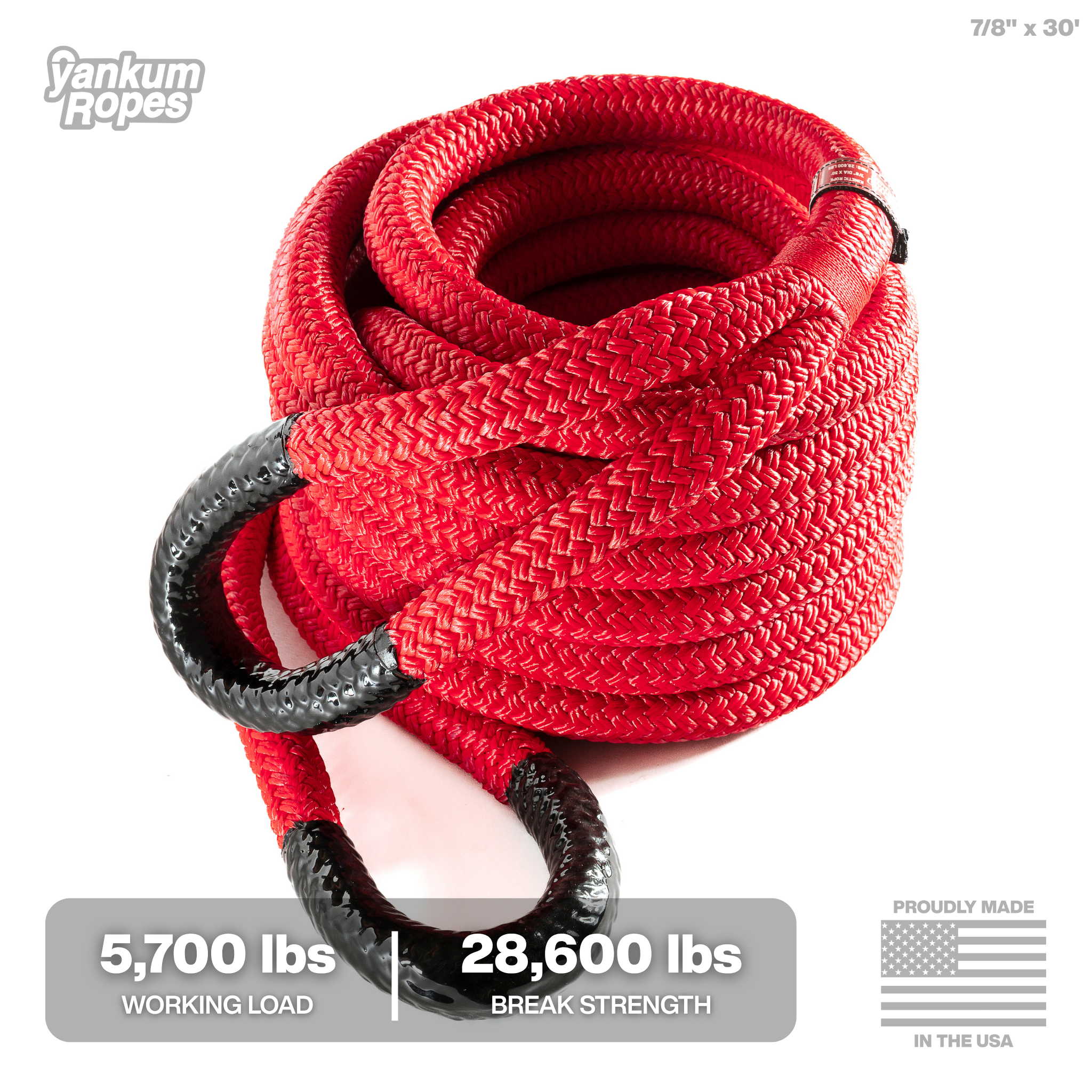7/8" Kinetic Recovery Rope "Python"