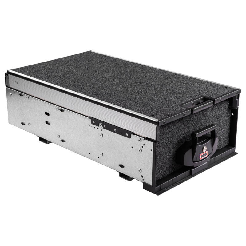 ARB RDRF945 — roller floor slide extended above drawer