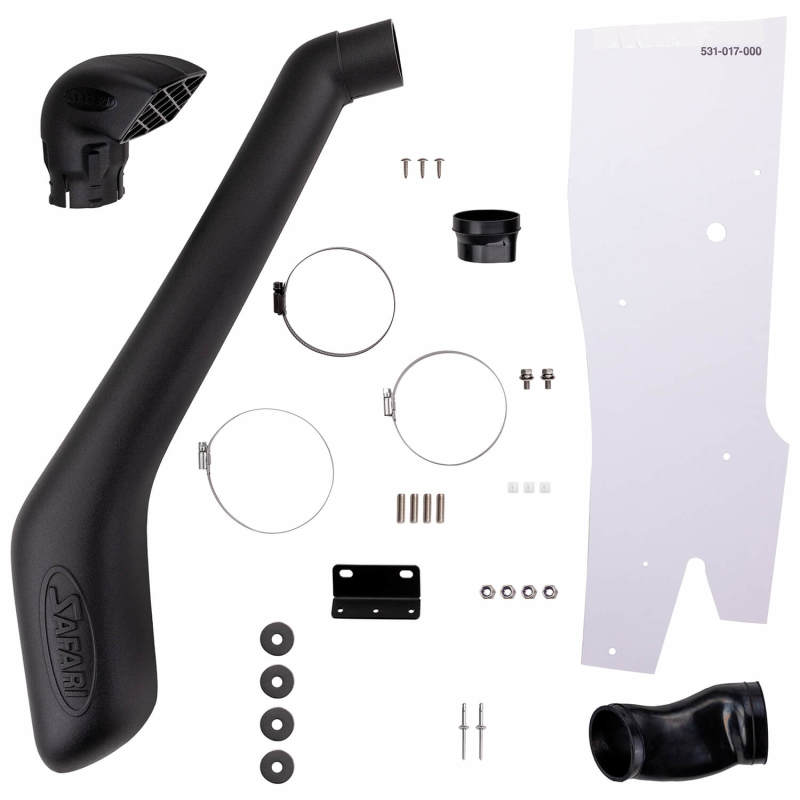 ARB Mitsubishi Triton V-Spec snorkel guard mounting detail